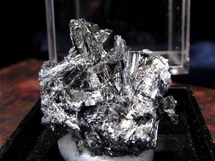 スティブナイト 輝安鉱 ミニチュア 結晶 原石