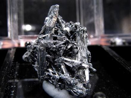 スティブナイト 輝安鉱 ミニチュア 結晶 原石