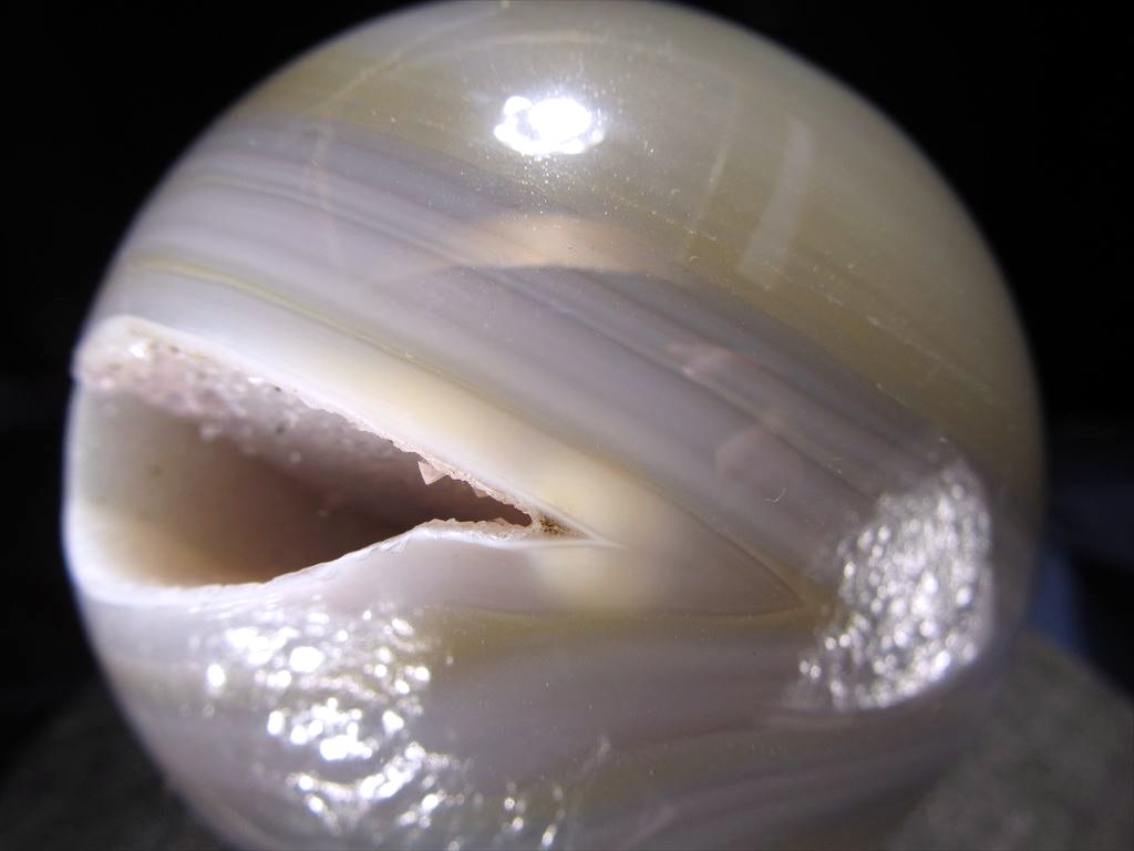 ☆限定入荷！☆笑福開運アゲートボール！☆魔除けの石☆インテリアにも