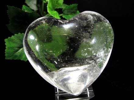 水晶 クォーツ ハート 置物 ブラジル