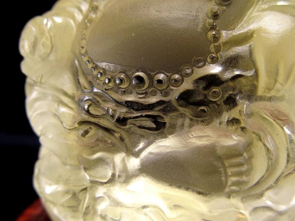 シトリン 黄水晶 黄財神 彫刻 置物