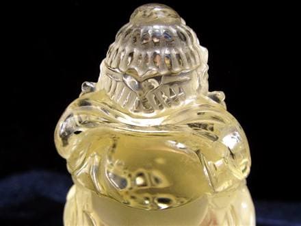 シトリン 黄水晶 黄財神 彫刻 置物