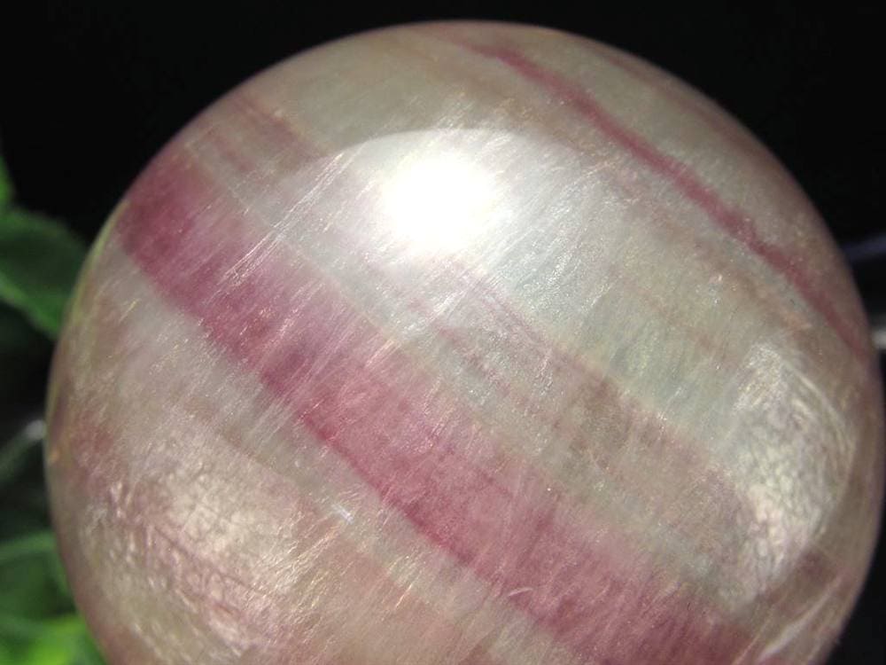 フローライト イットリウムフローライト 蛍石 丸玉 置物 スフィア