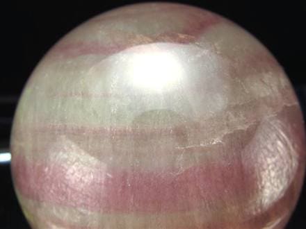 フローライト イットリウムフローライト 蛍石 丸玉 置物 スフィア