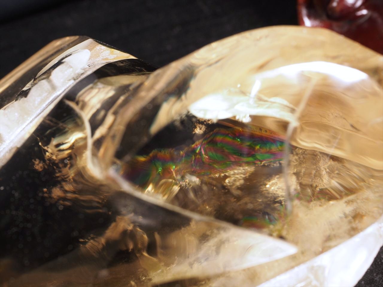 ◇至高の逸品!!◇極上超透明シトリン【黄水晶】◇大吉開運！龍神彫り