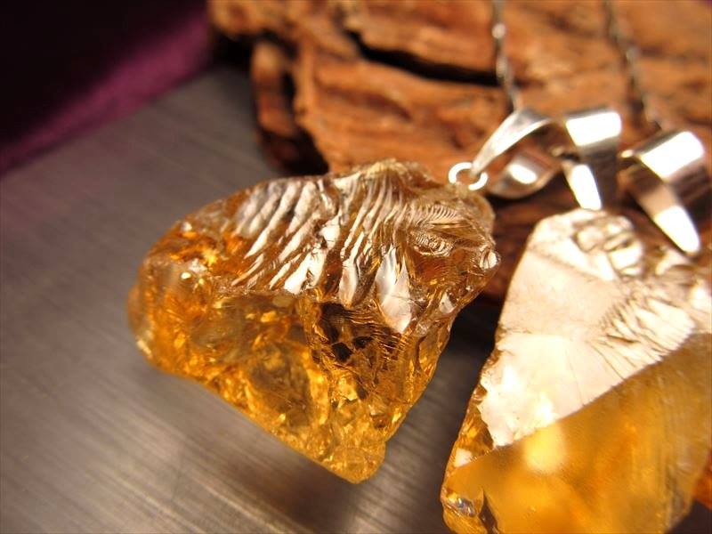 アメトリン原石ペンダントトップ