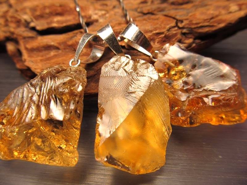 アメトリン原石ペンダントトップ