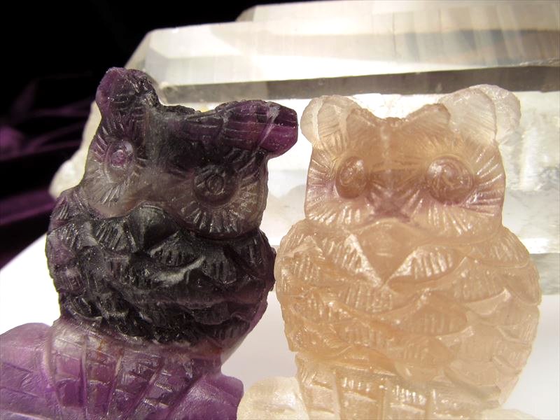 美しい石の彫刻　フクロウ　オーナメント　オブジェ　梟 ふくろう(石彫り彫刻) BY577] 石彫彫刻 フクロウ 約1.7kg ふくろう 梟