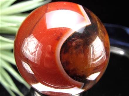 天然石インテリア 置物 天然石丸玉 アゲート