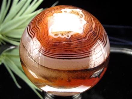 天然石インテリア 置物 天然石丸玉 アゲート