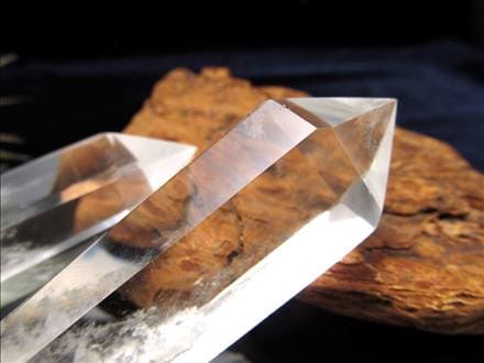 水晶 クリスタル ランダムカット ダブルポイント ポイント