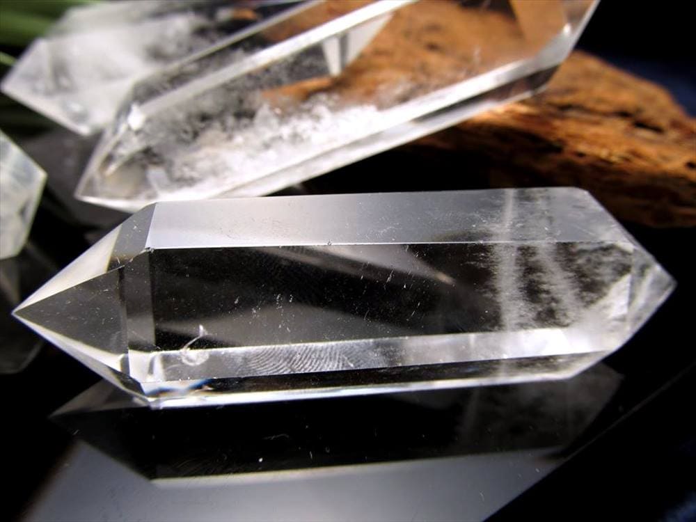 水晶 クリスタル ランダムカット ダブルポイント ポイント
