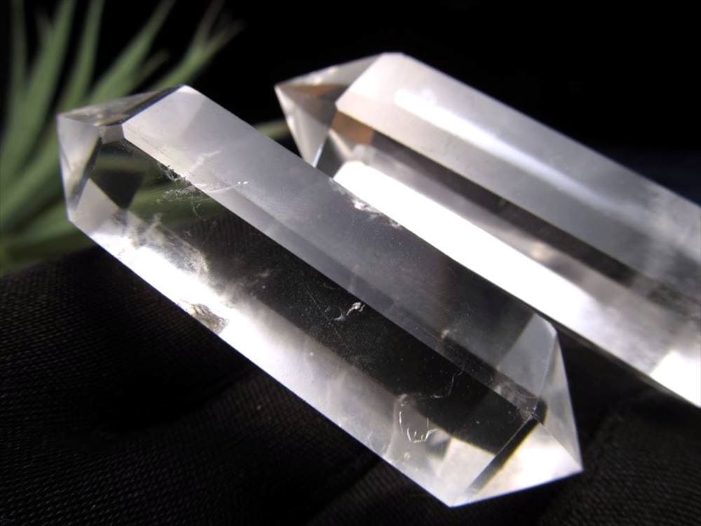 水晶 クリスタル ランダムカット ダブルポイント ポイント