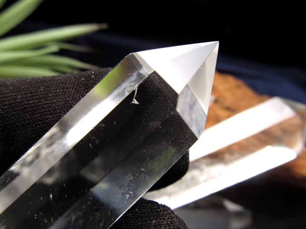 水晶 クリスタル ランダムカット ダブルポイント ポイント