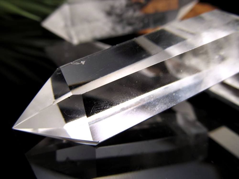 水晶 クリスタル ランダムカット ダブルポイント ポイント