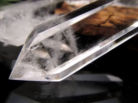 水晶 クリスタル ランダムカット ダブルポイント ポイント