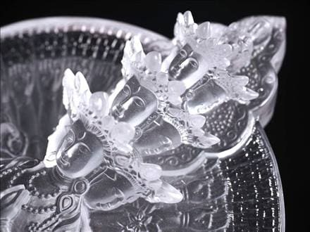 十一面千手千眼観音 千手観音 蓮華王 観音菩薩 クリスタルガラス