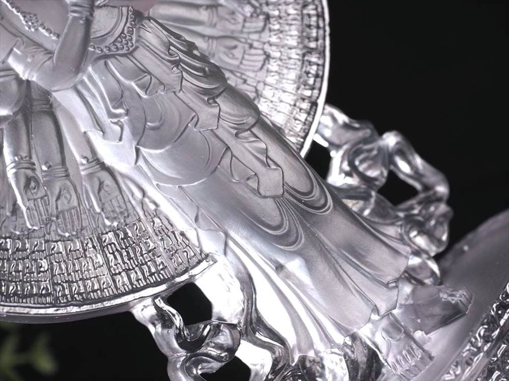 十一面千手千眼観音 千手観音 蓮華王 観音菩薩 クリスタルガラス