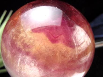 フローライト レインボーフローライト 蛍石 丸玉 置物 スフィア