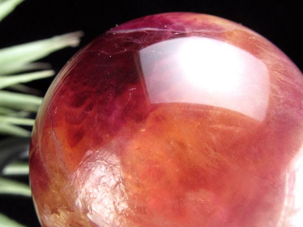 フローライト レインボーフローライト 蛍石 丸玉 置物 スフィア