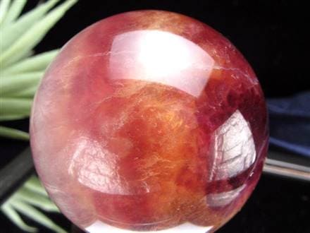 フローライト レインボーフローライト 蛍石 丸玉 置物 スフィア