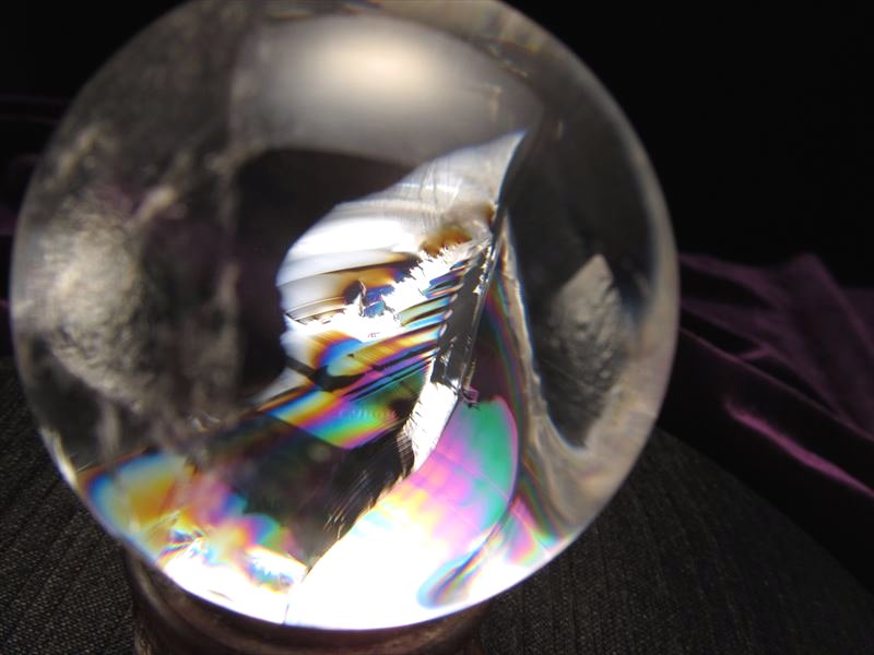 ✳激凄☆超絶逸品❗✨高透明度と極上レインボー✨虹入り 水晶