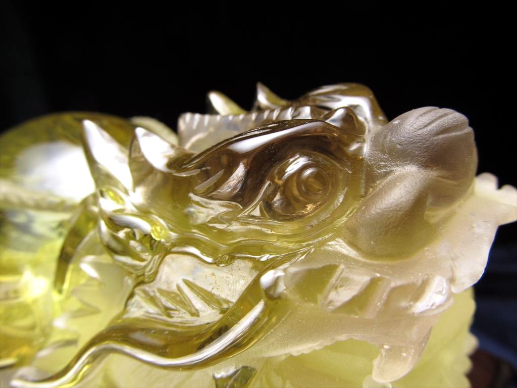 ◇限定入荷！◇極上超透明シトリン【黄水晶】！◇財運を高める瑞獣