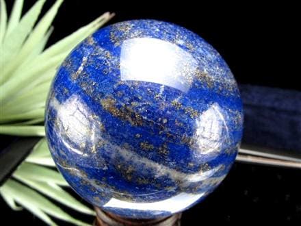 ラピスラズリ 丸玉 置物 スフィア 瑠璃