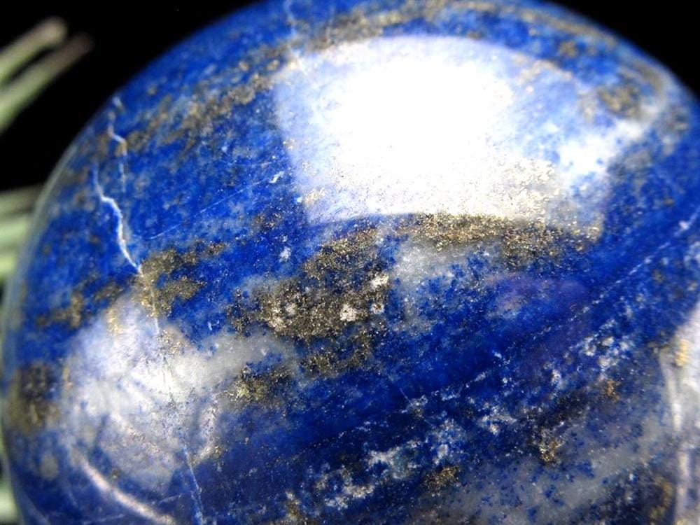 ラピスラズリ 丸玉 置物 スフィア 瑠璃