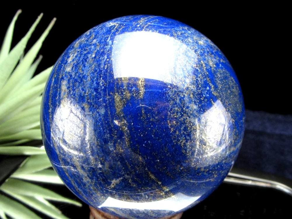 ラピスラズリ 丸玉 置物 スフィア 瑠璃