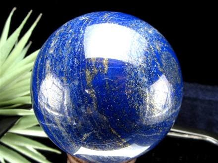 ラピスラズリ 丸玉 置物 スフィア 瑠璃