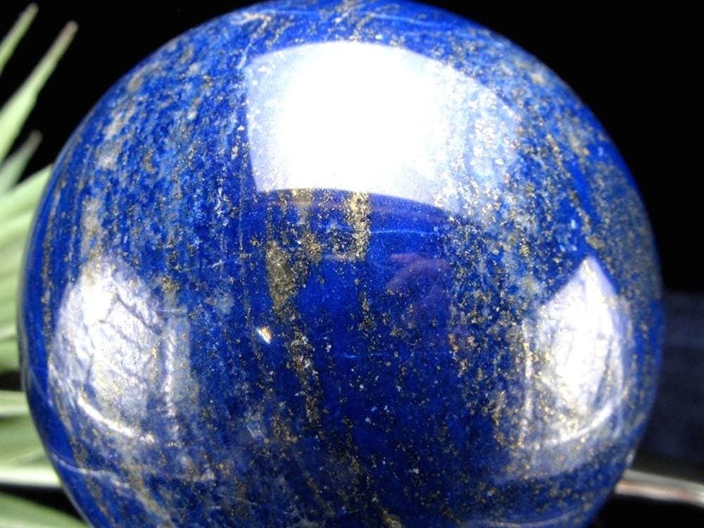 ラピスラズリ 丸玉 置物 スフィア 瑠璃