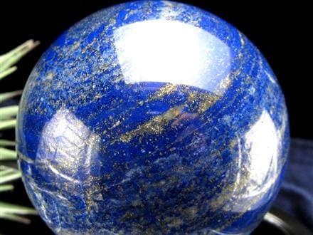 ラピスラズリ 丸玉 置物 スフィア 瑠璃