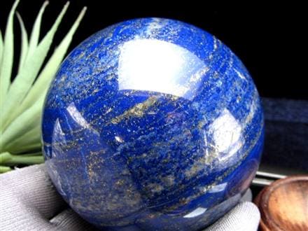 ラピスラズリ 丸玉 置物 スフィア 瑠璃