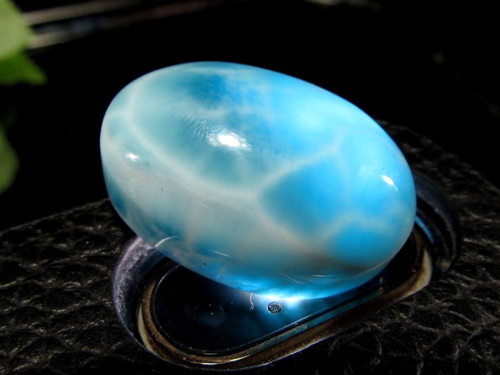 ラリマー ブルーペクトライト カボション タンブル 曹珪灰石