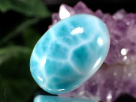 ラリマー ブルーペクトライト カボション タンブル 曹珪灰石