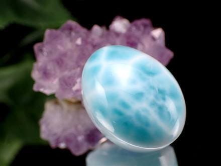 ラリマー ブルーペクトライト カボション タンブル 曹珪灰石