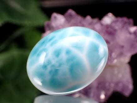 ラリマー ブルーペクトライト カボション タンブル 曹珪灰石