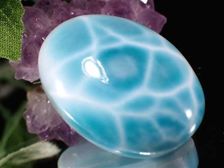 ラリマー ブルーペクトライト カボション タンブル 曹珪灰石