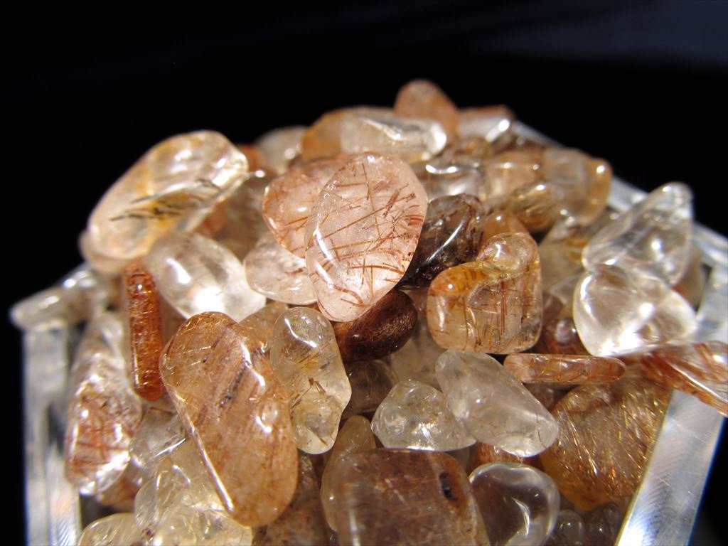 ☆数量限定☆超人気♢褐色針水晶【ブロンズMIXルチルクォーツ