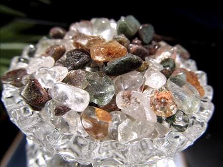 ガーデンクォーツ,庭園水晶,サザレ,さざれ石,細石