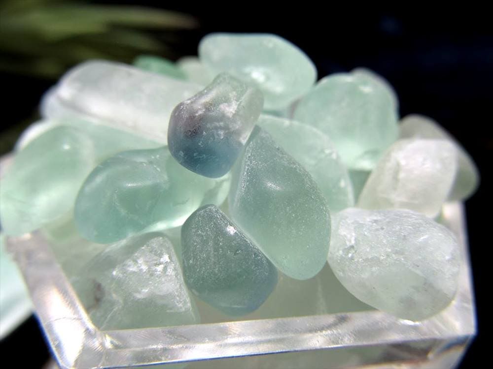 ミントグリーンフローライト 蛍石 さざれ サザレ石 細石 浄化