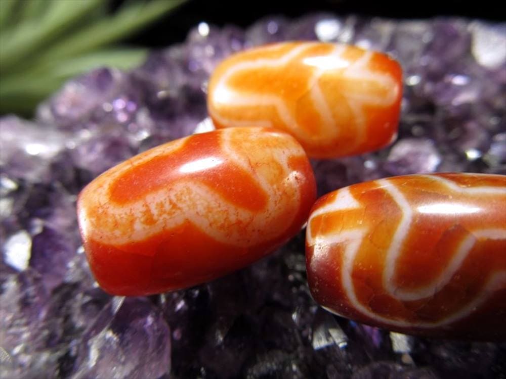 菩提 紅天珠 メノウ 赤瑪瑙 アゲート