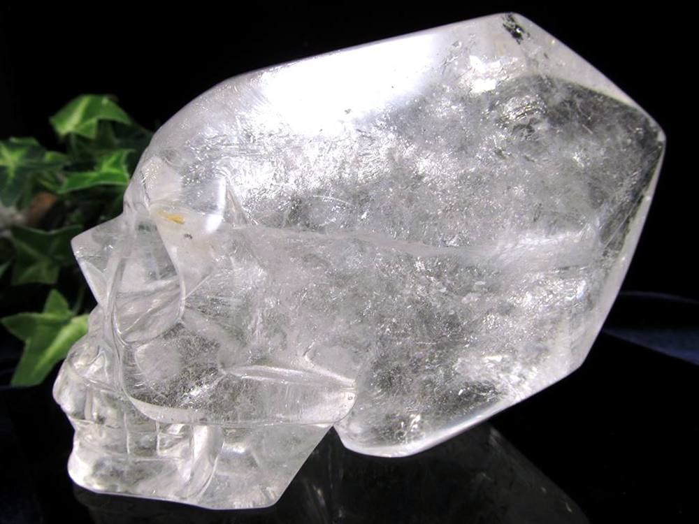 水晶 クリスタルスカル 骸骨 ドクロ オーパーツ