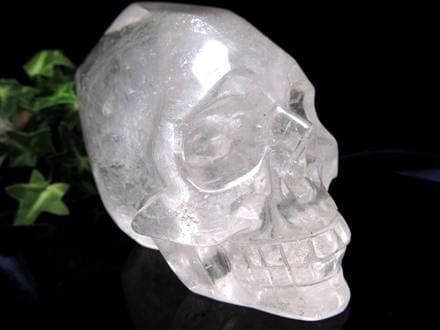 水晶 クリスタルスカル 骸骨 ドクロ オーパーツ