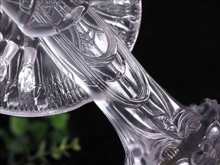 千手千眼観音 千手観音 蓮華王 観音菩薩 クリスタルガラス