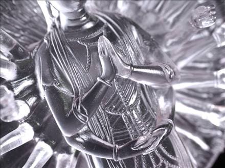 千手千眼観音 千手観音 蓮華王 観音菩薩 クリスタルガラス