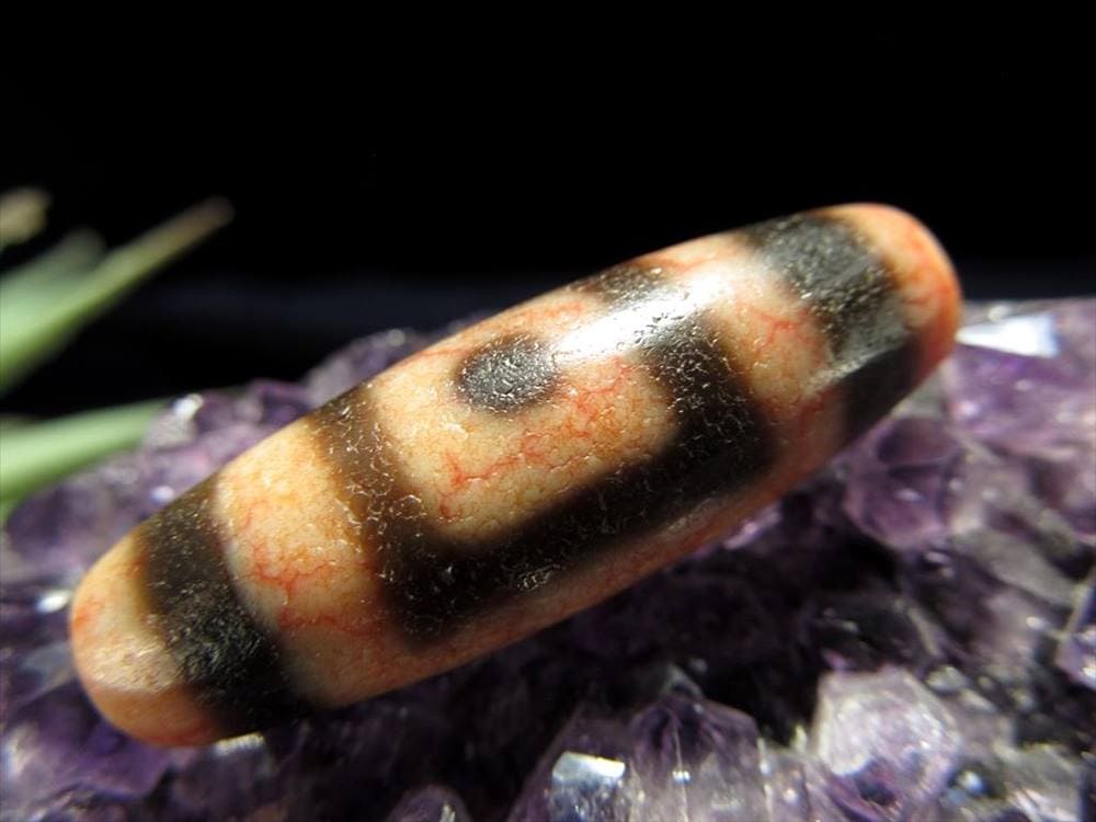 至純 龍紅 馬蹄痕 白天珠 星辰白天珠