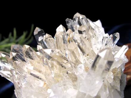 四川産 水晶 クラスター ポイント 針状水晶