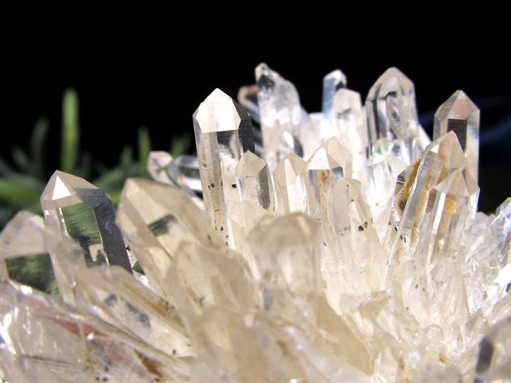 四川産 水晶 クラスター ポイント 針状水晶
